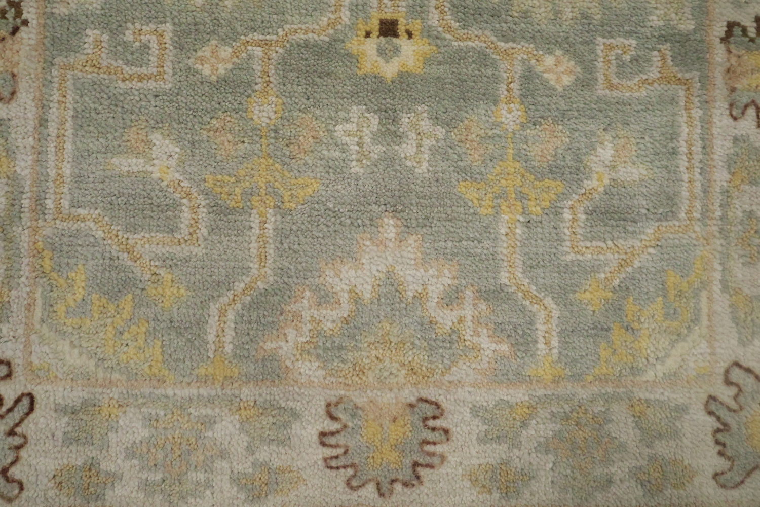 All-Over Oushak Oriental Runner Rug 3x20