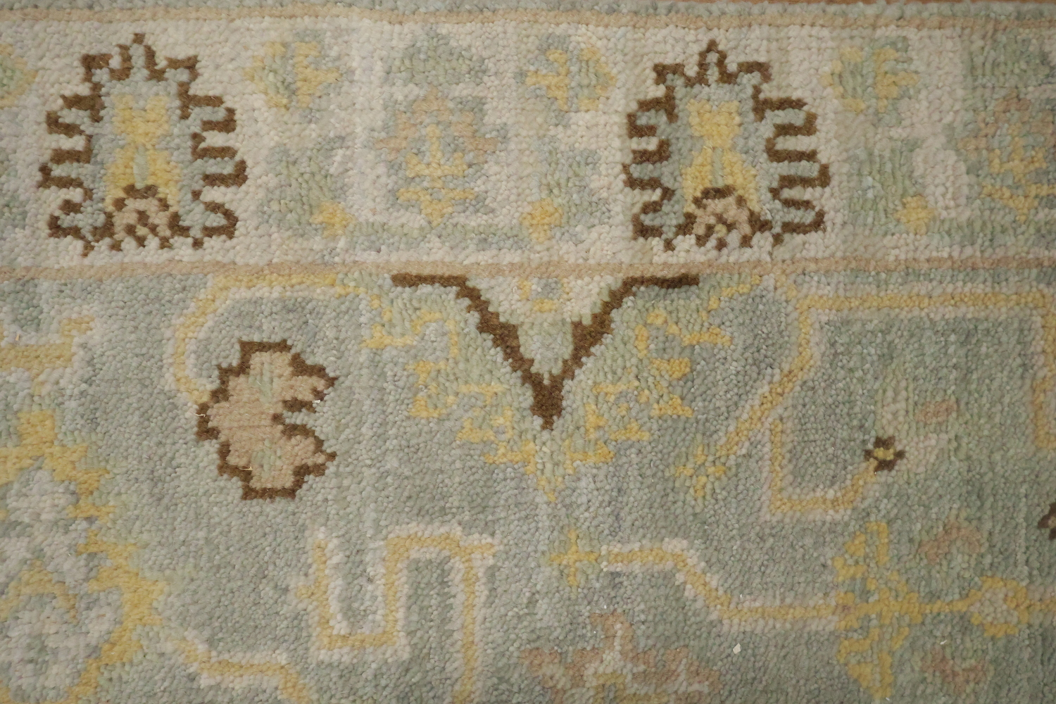 All-Over Oushak Oriental Runner Rug 3x20