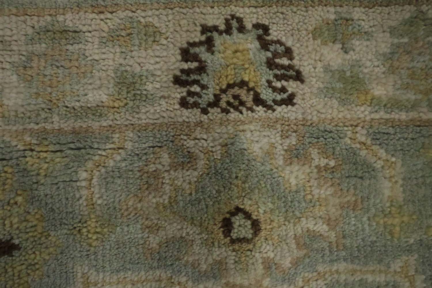All-Over Oushak Oriental Runner Rug 3x20