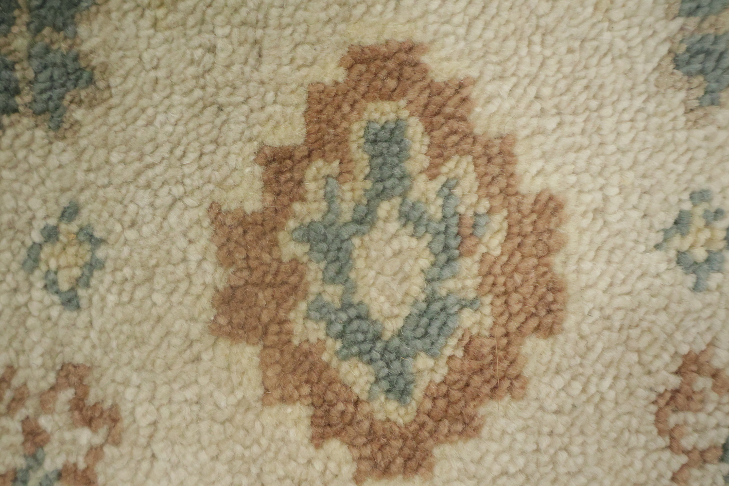 Floral Wool Oushak Oriental Runner Rug 3x16