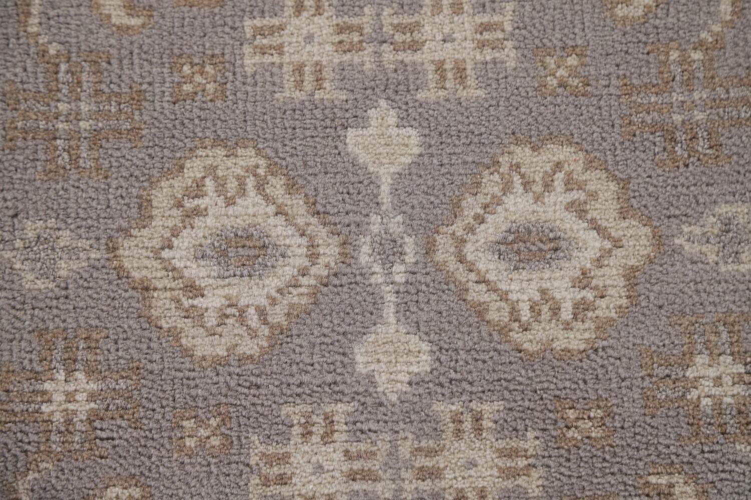 Geometric Oushak Oriental Runner Rug 3x16