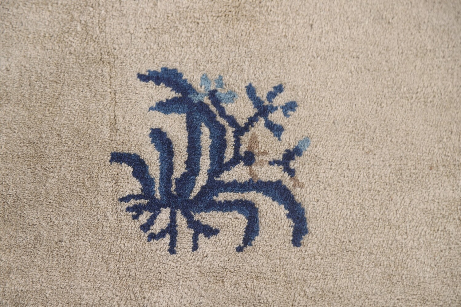 Antique Peking Vegetable Dye Chinese Area Rug 6x9