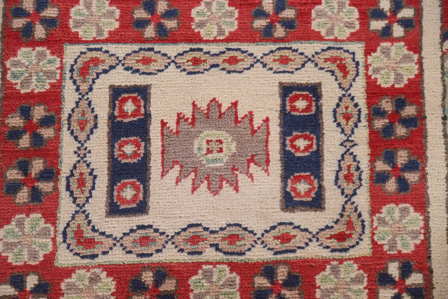 Geometric Kazak South Western Area Rug 7x10
