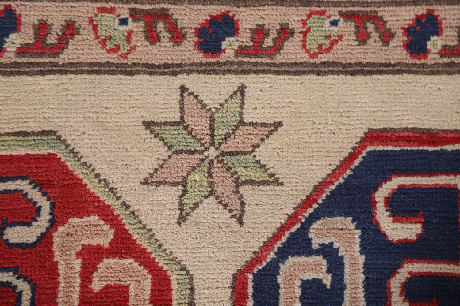 Geometric Kazak South Western Area Rug 7x10