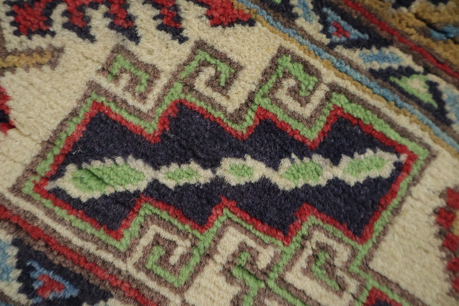 Geometric Kazak South Western Area Rug 6x10