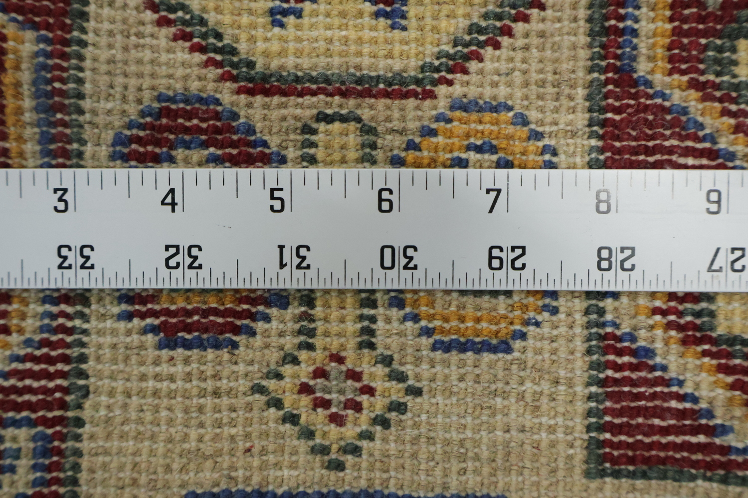 Geometric Kazak Oriental Area Rug 7x10