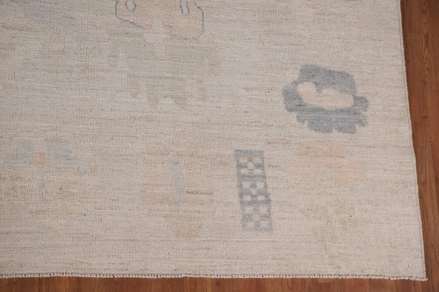 Vegetable Dye Oushak Large Turkish Rug 11x14