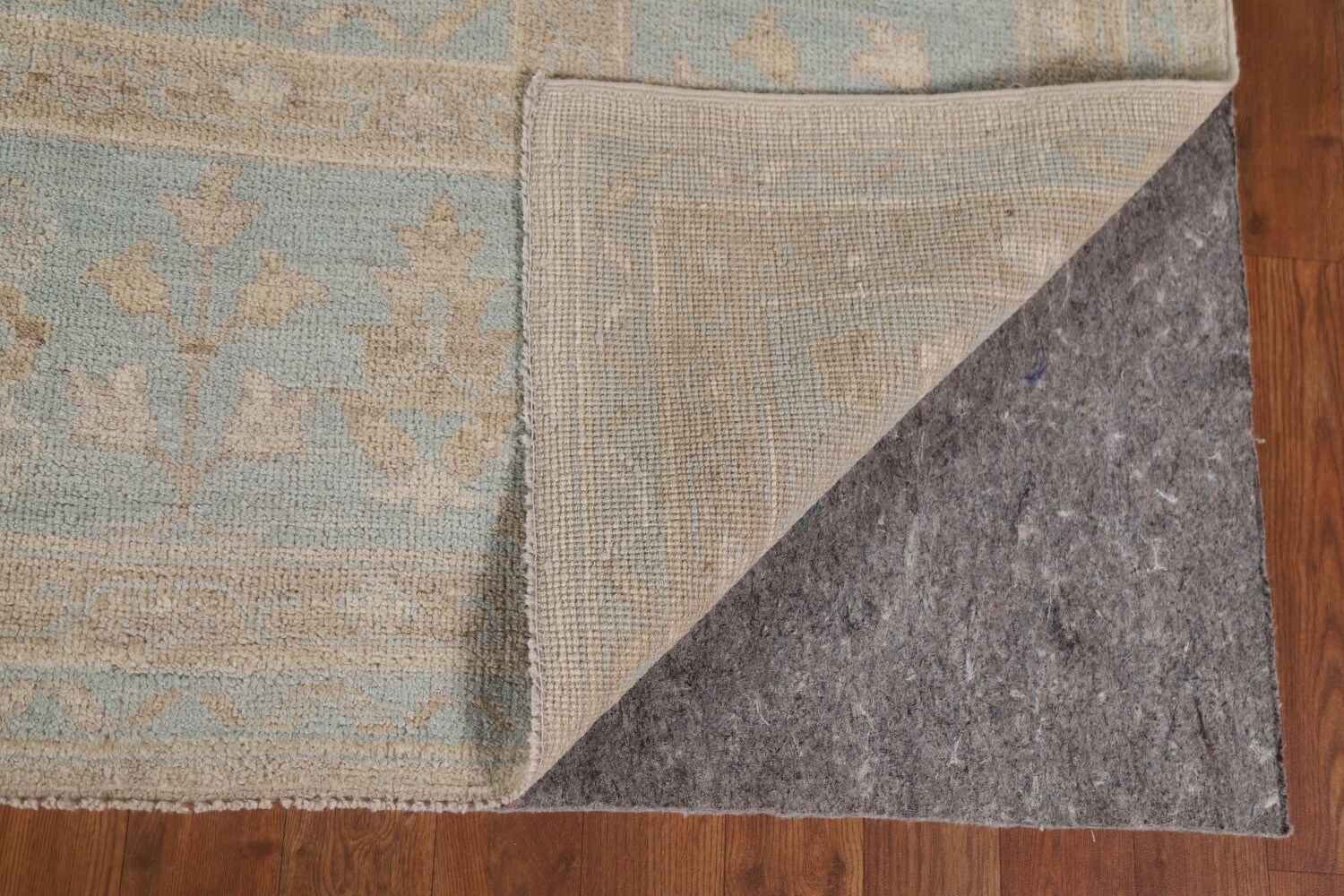 Vegetable Dye Oushak Turkish Area Rug 9x12