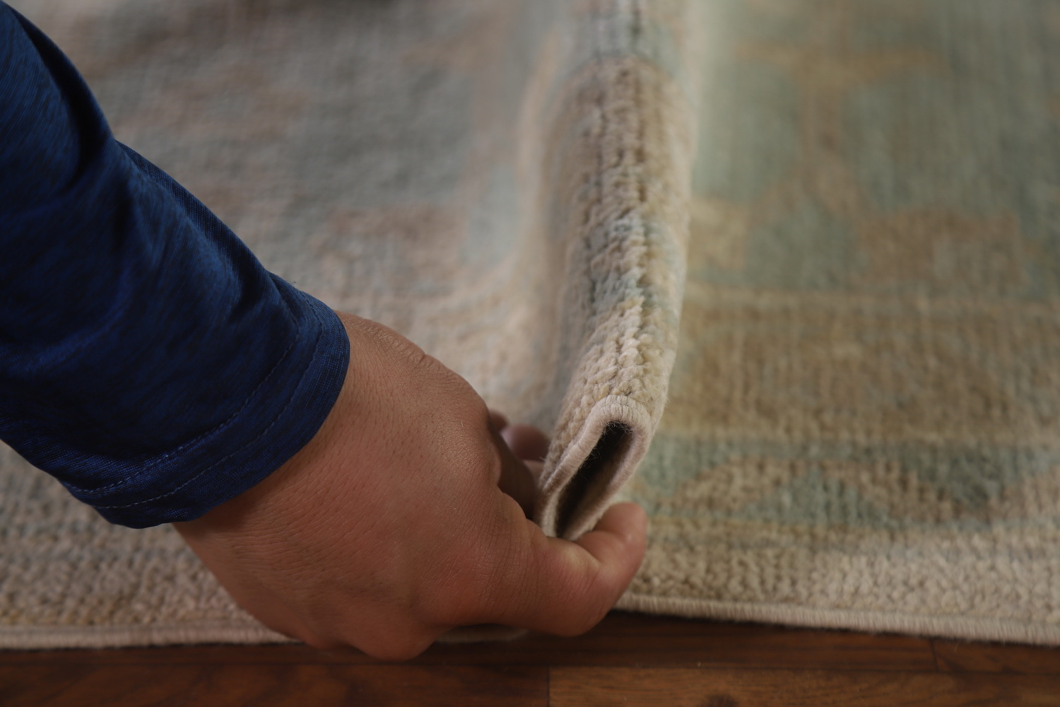 Vegetable Dye Oushak Turkish Area Rug 9x12