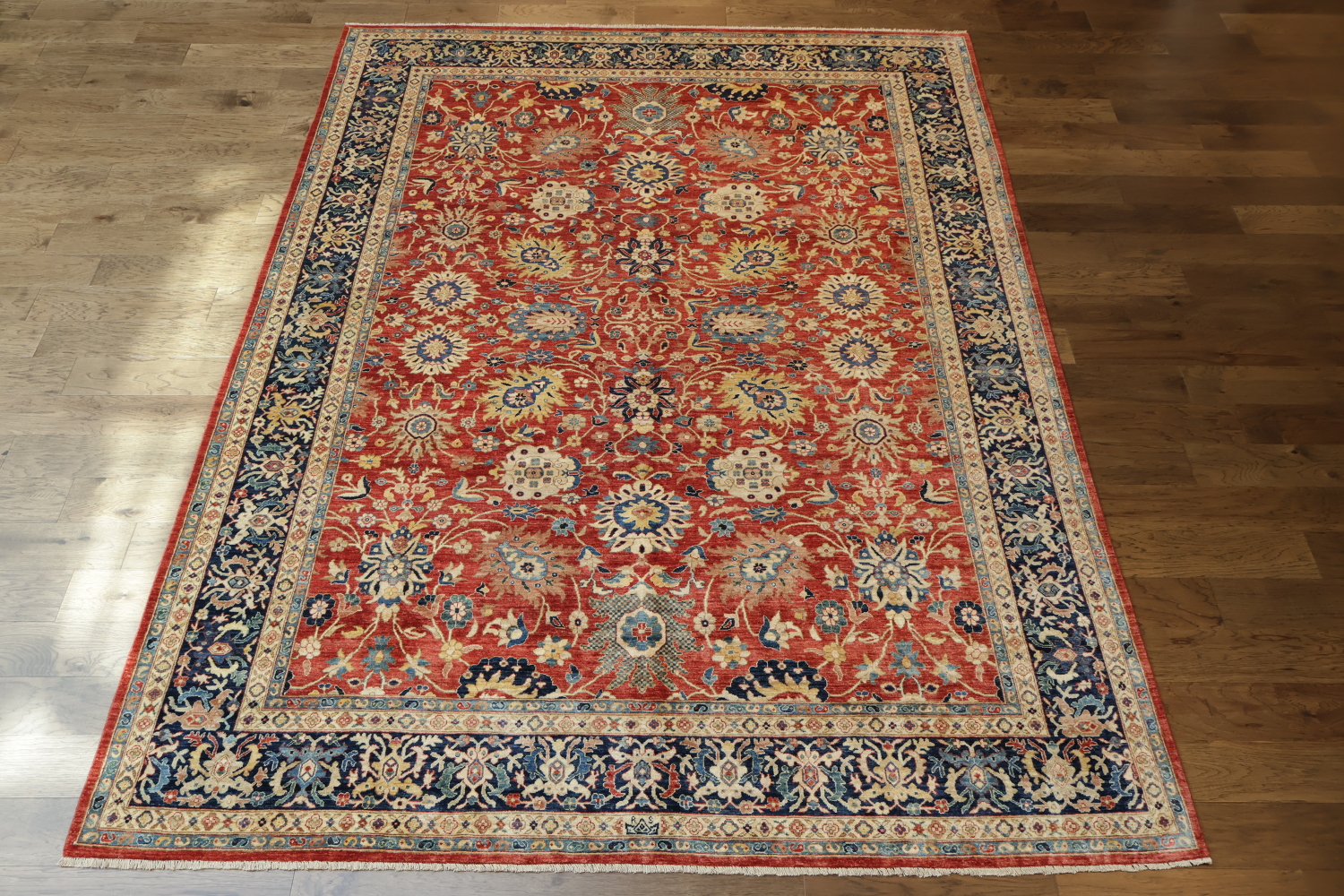 Floral Sultanabad Ziegler Vegetable Dye Area Rug 9x12