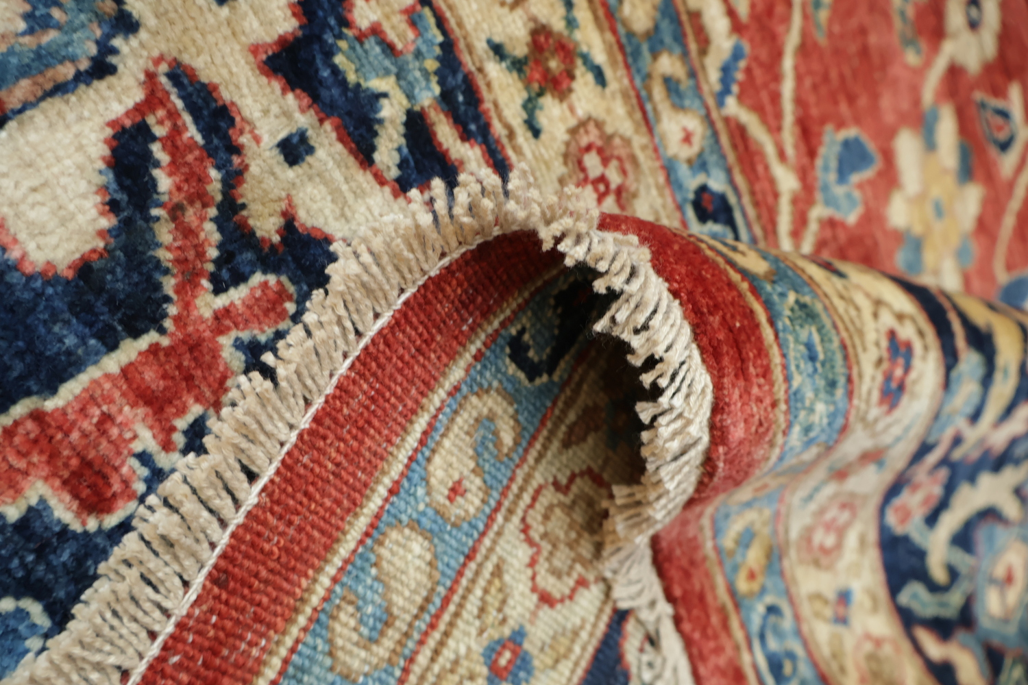 Floral Sultanabad Ziegler Vegetable Dye Area Rug 9x12
