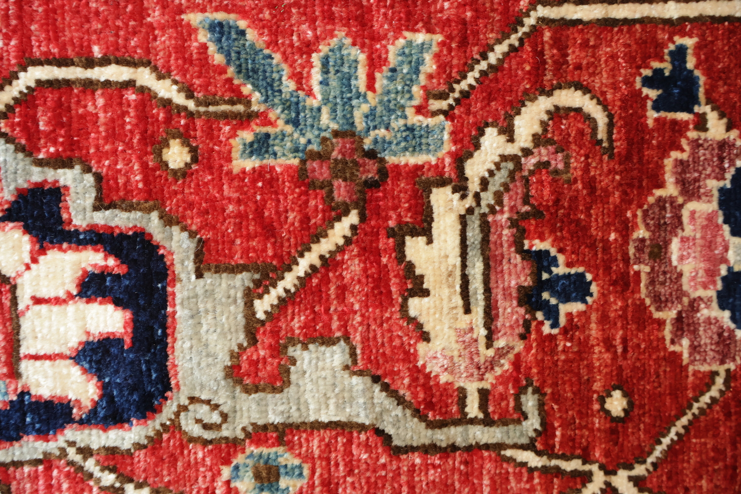 Vegetable Dye Heriz Serapi Oriental Area Rug 9x12