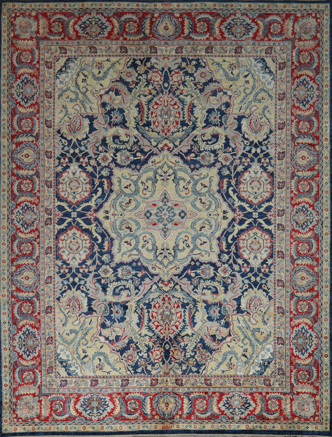 Vegetable Dye Sultanabad Ziegler Living Room Rug 9x12