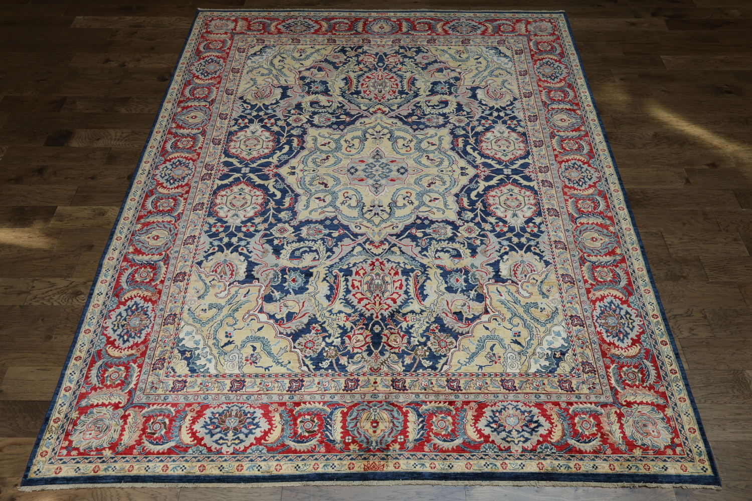 Vegetable Dye Sultanabad Ziegler Living Room Rug 9x12