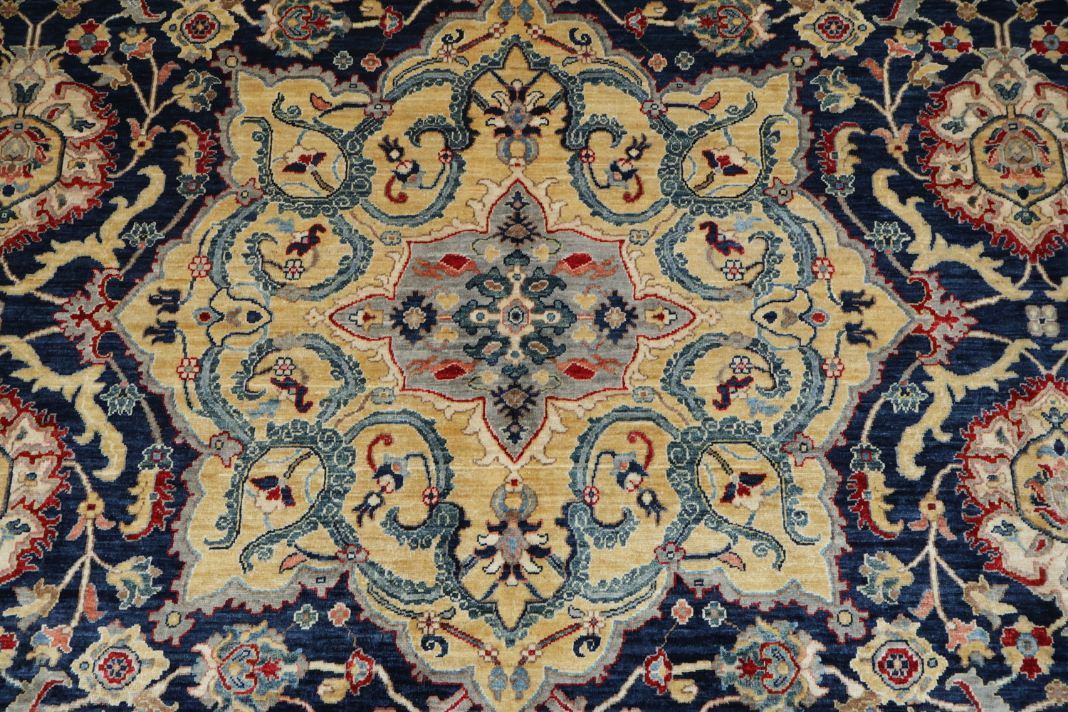 Vegetable Dye Sultanabad Ziegler Living Room Rug 9x12
