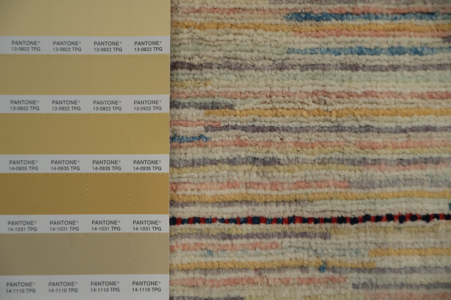 Elegant Striped Gabbeh Area Rug 8x8 for Contemporary Living Spaces