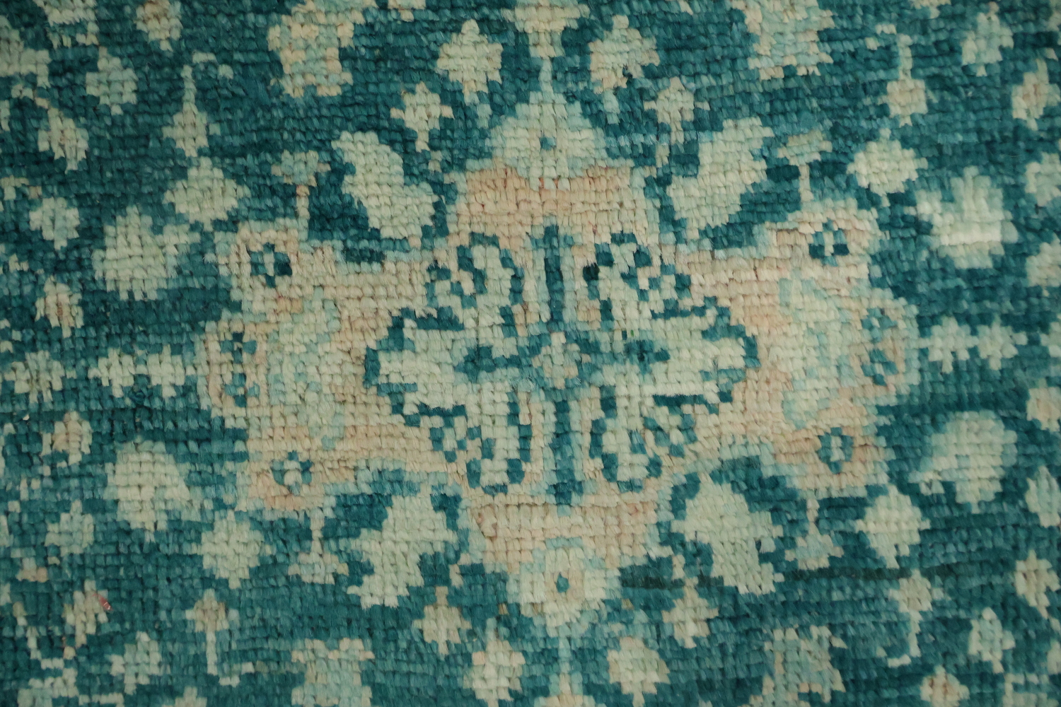 Vegetable Dye Oushak Turkish Accent Rug 3x4