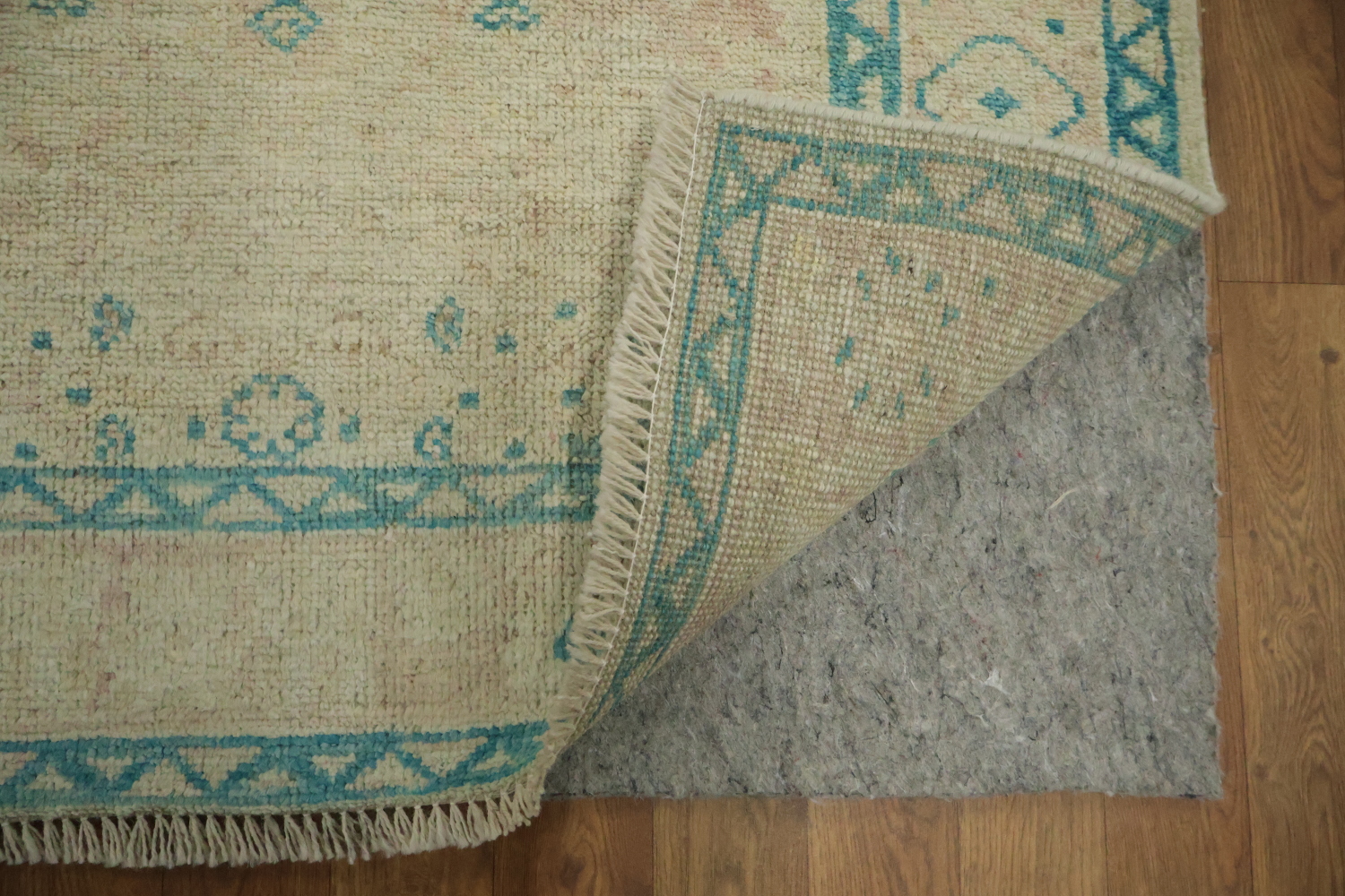Vegetable Dye Oushak Turkish Accent Rug 3x4