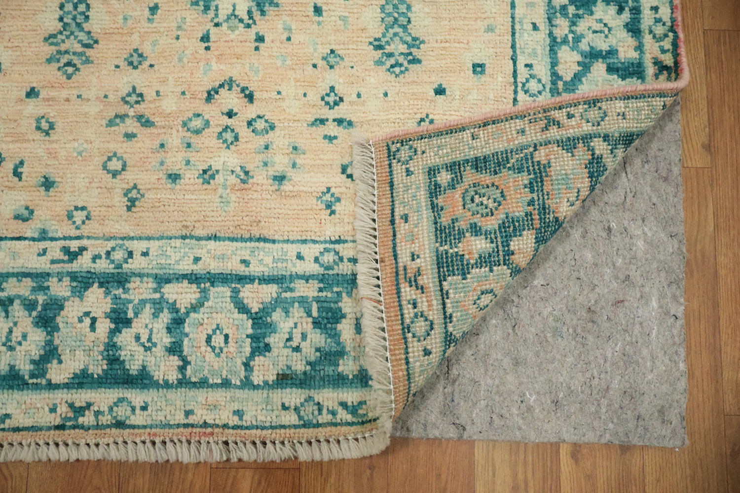 Vegetable Dye Oushak Turkish Accent Rug 3x4