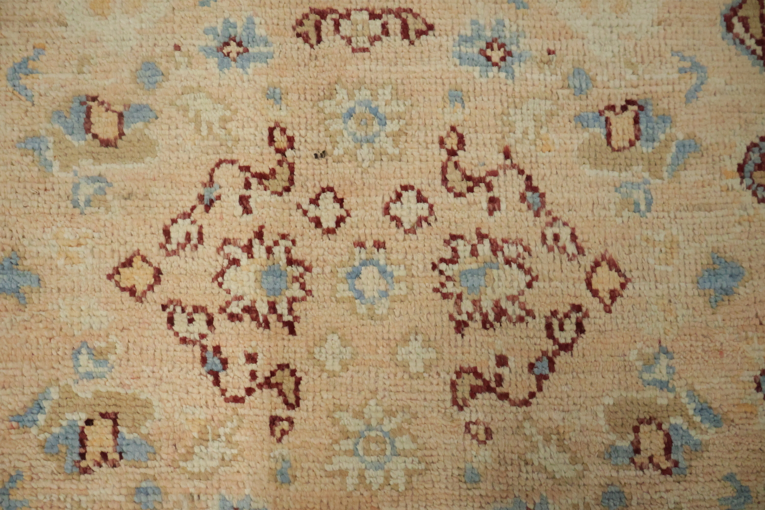 Vegetable Dye Oushak Turkish Foyer Rug 3x4