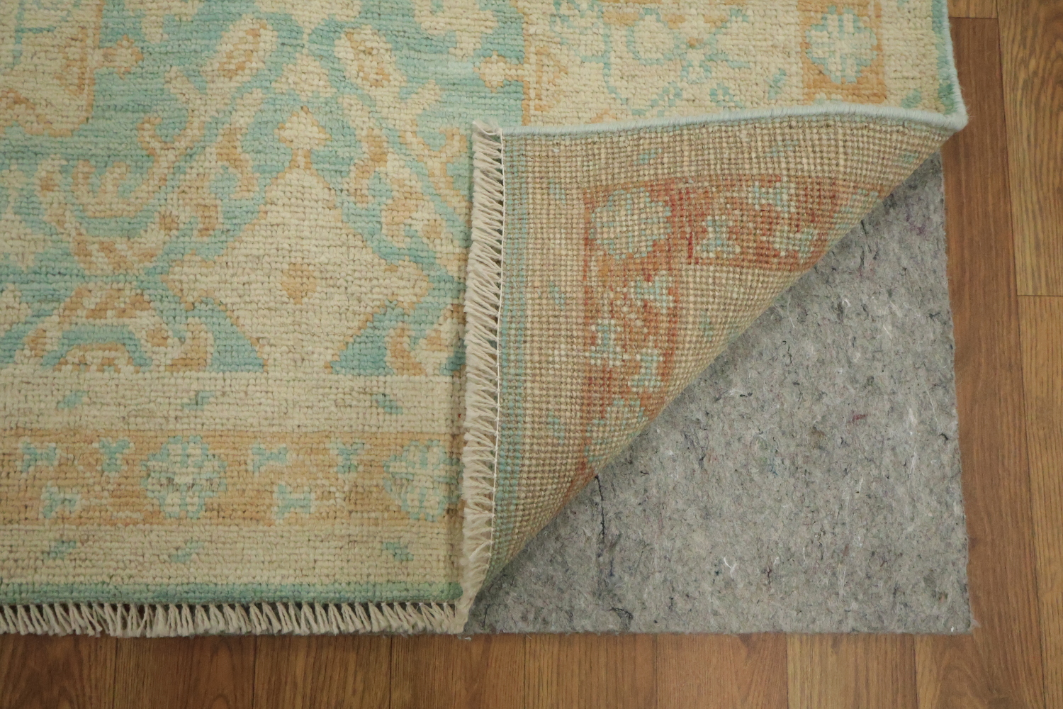 Vegetable Dye Oushak Turkish Accent Rug 3x4
