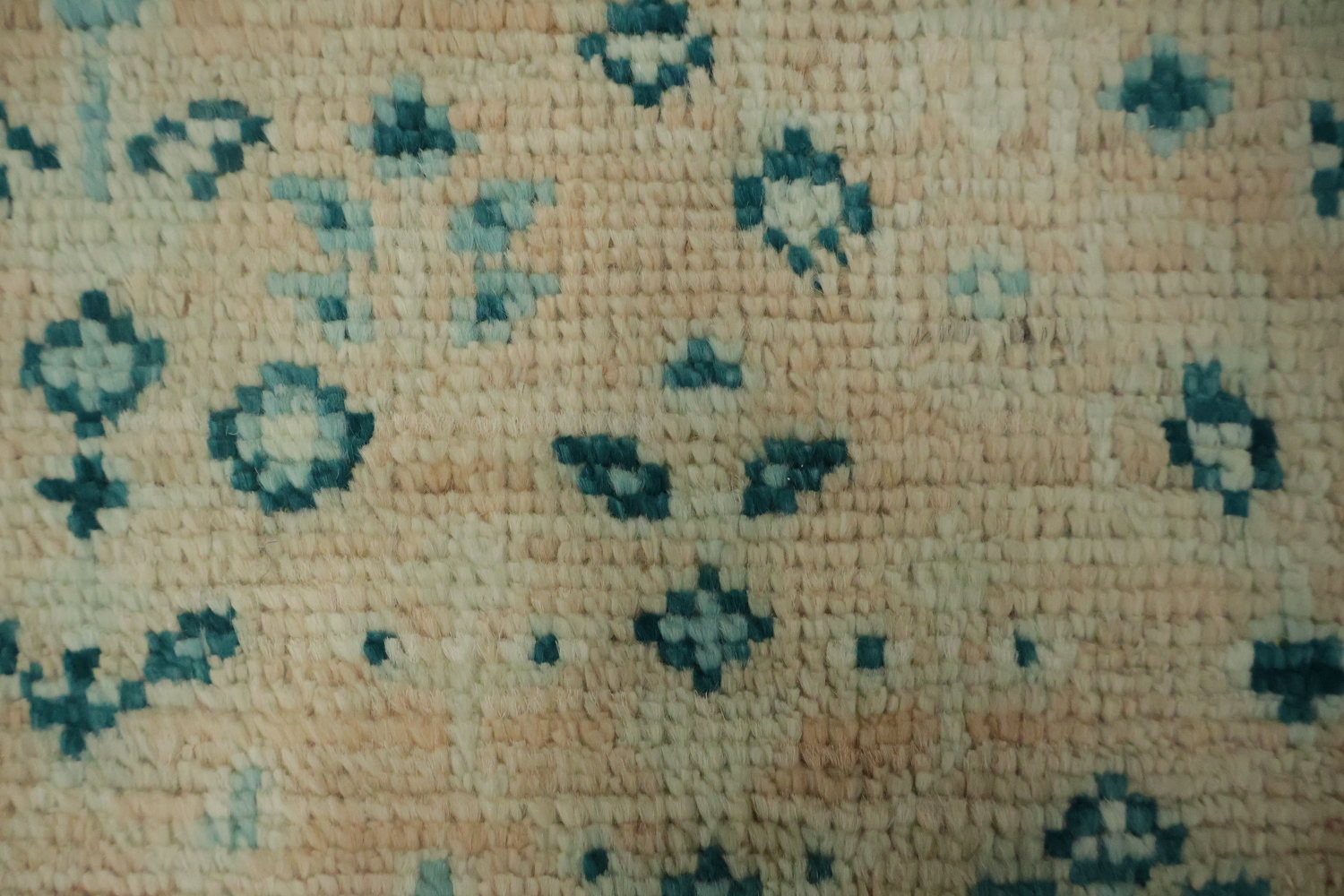 Vegetable Dye Oushak Turkish Accent Rug 3x4