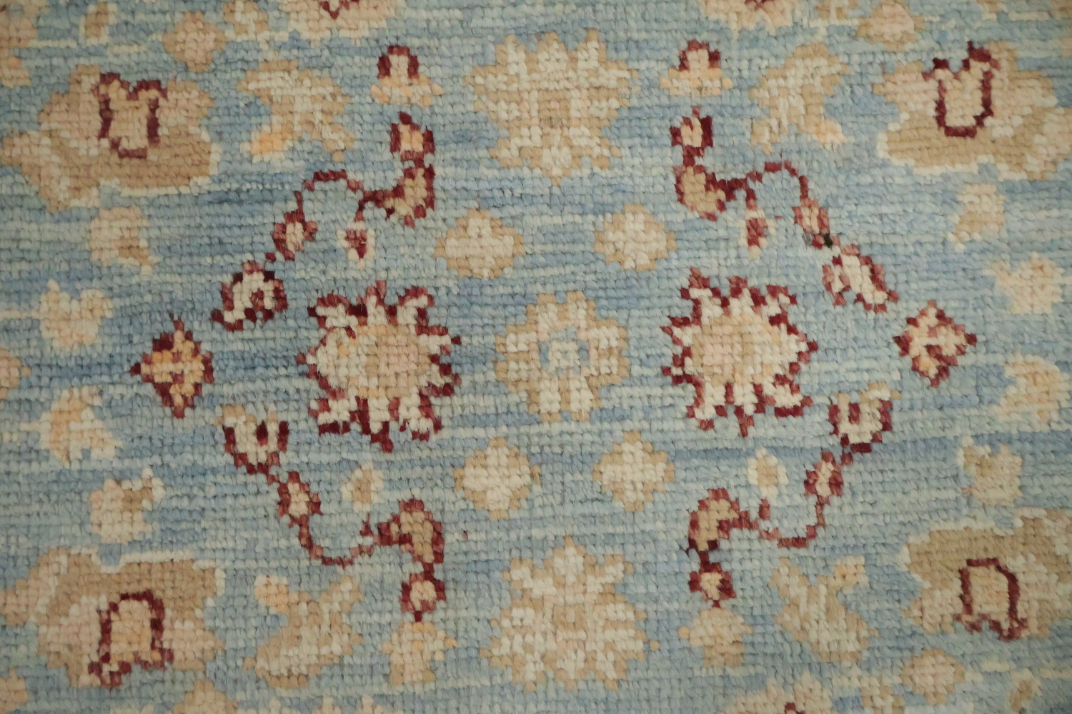 Vegetable Dye Oushak Turkish Accent Rug 3x4