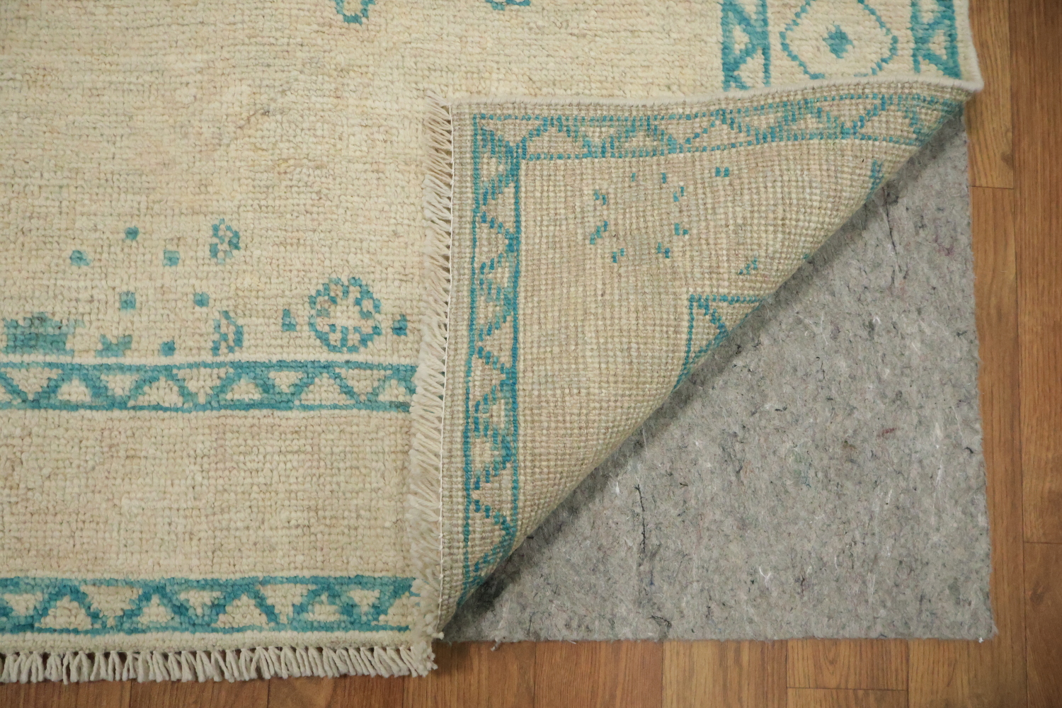 Vegetable Dye Oushak Turkish Accent Rug 3x4