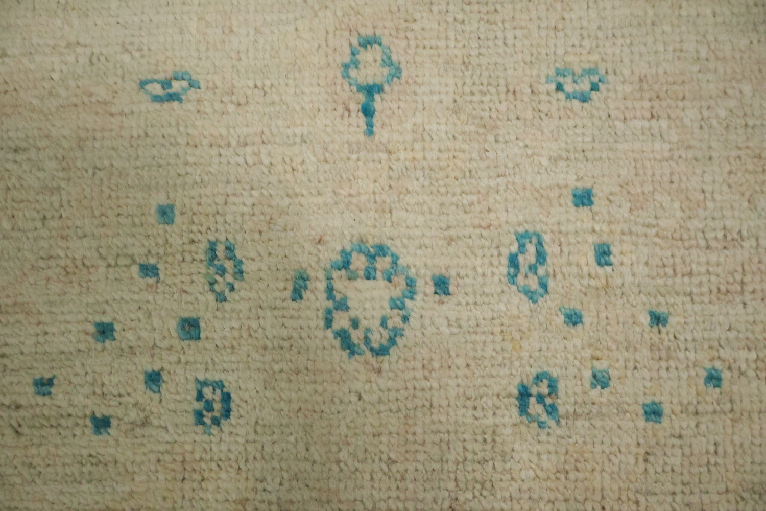 Vegetable Dye Oushak Turkish Accent Rug 3x4