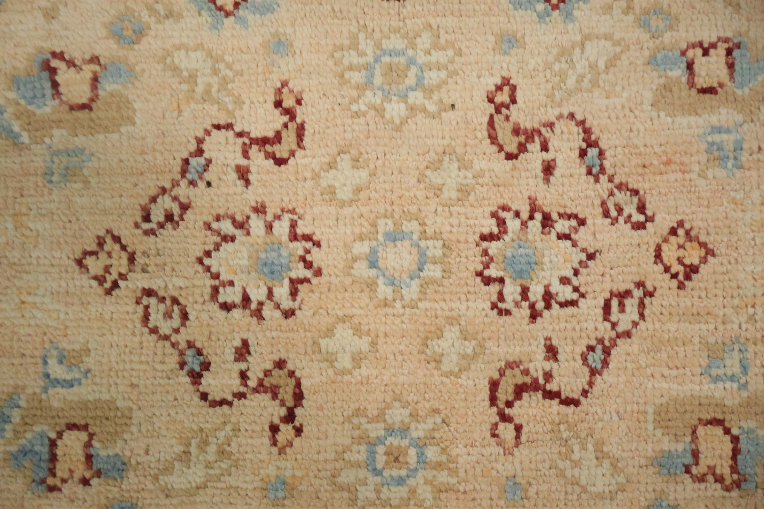 Vegetable Dye Oushak Turkish Foyer Rug 3x4