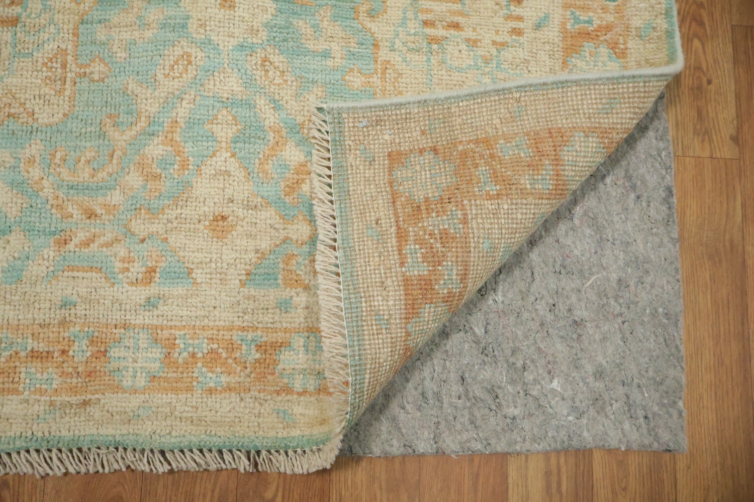 Vegetable Dye Oushak Turkish Accent Rug 3x4