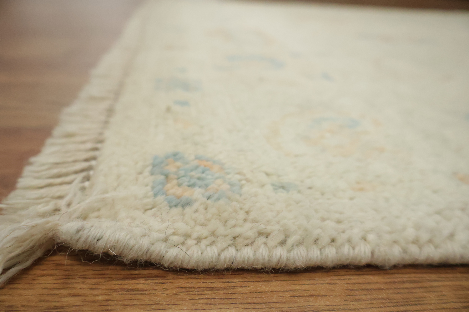 Vegetable Dye Oushak Turkish Accent Rug 3x4
