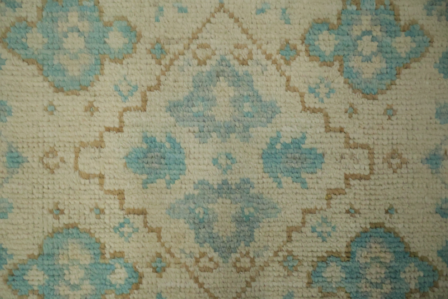 Vegetable Dye Oushak Accent Turkish Rug 3x4