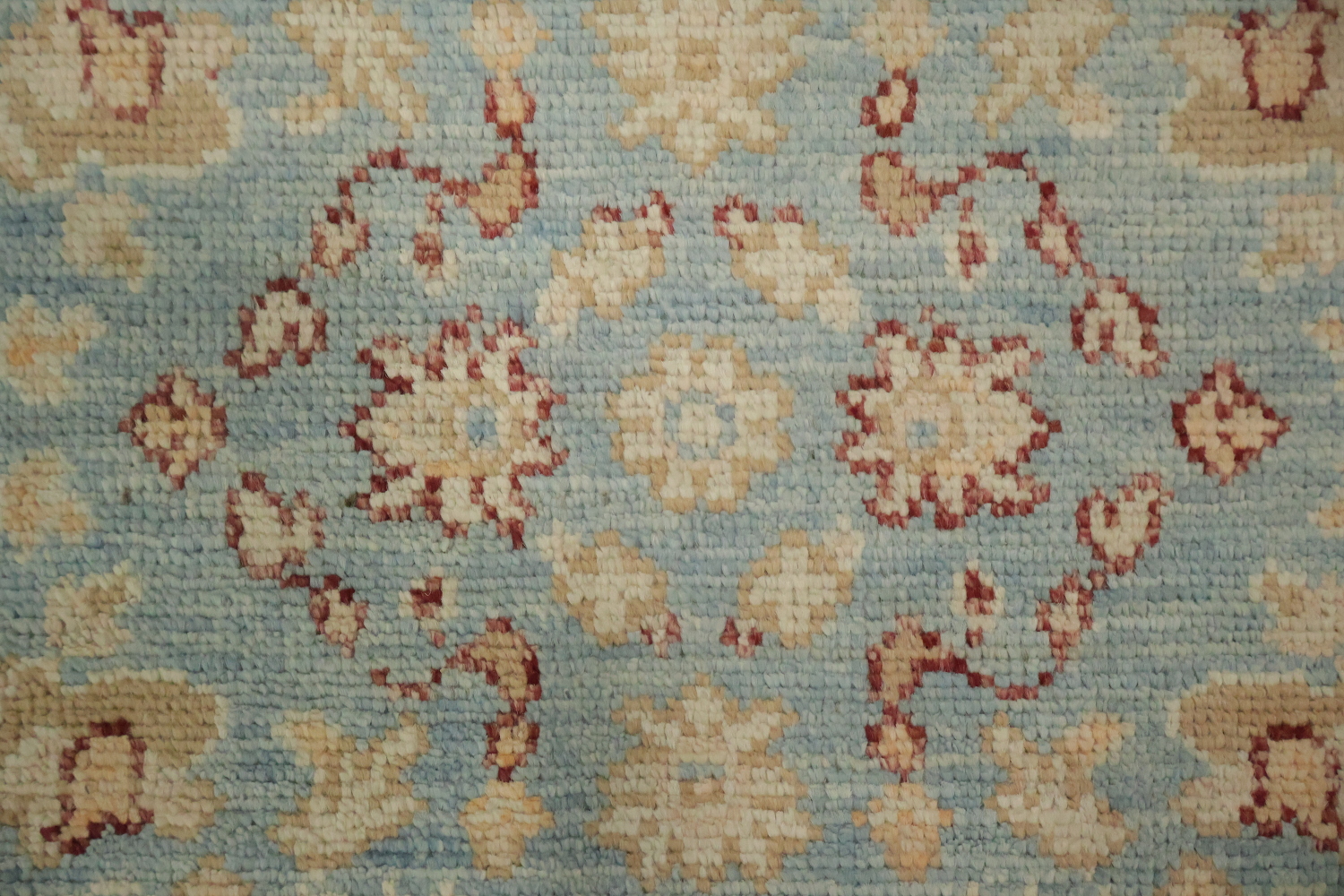 Vegetable Dye Oushak Turkish Foyer Rug 3x4