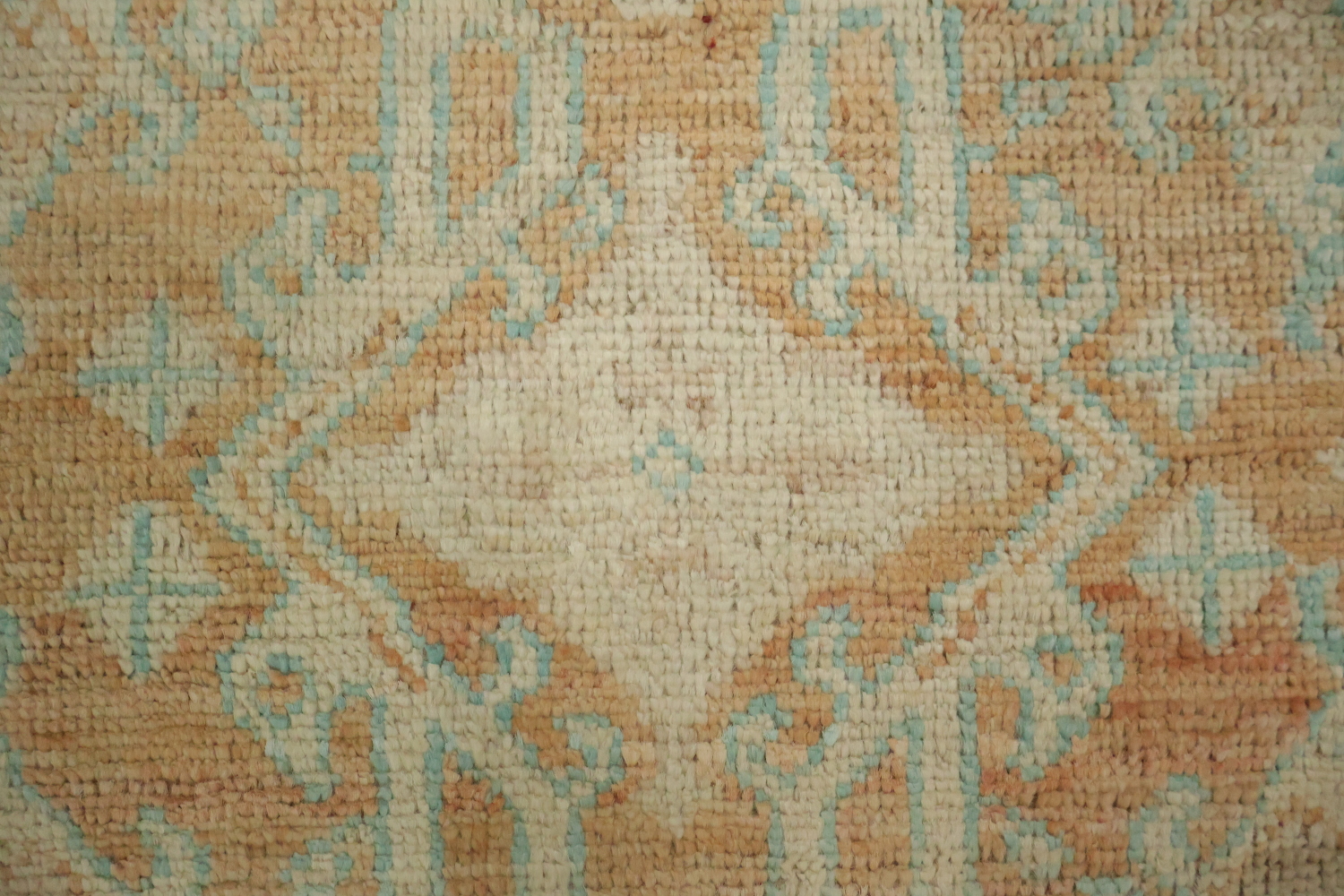 Vegetable Dye Oushak Turkish Accent Rug 3x4