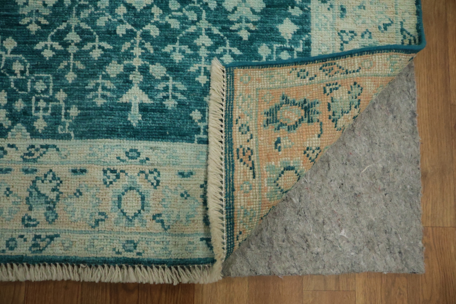 Vegetable Dye Oushak Turkish Accent Rug 3x4