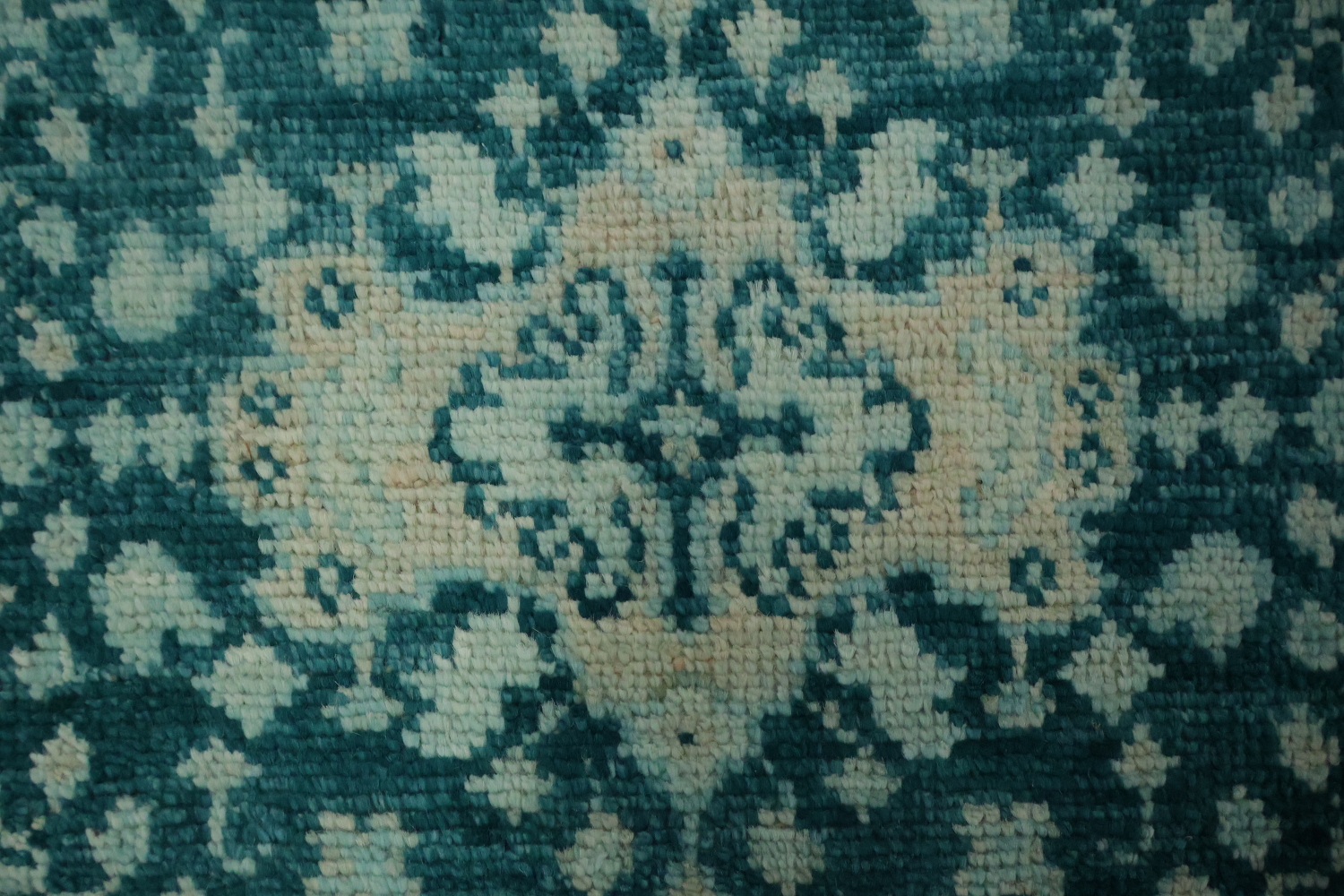 Vegetable Dye Oushak Turkish Accent Rug 3x4
