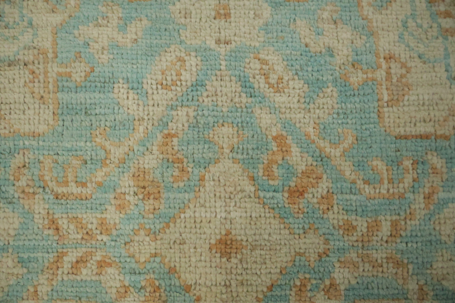 Vegetable Dye Oushak Turkish Accent Rug 3x4