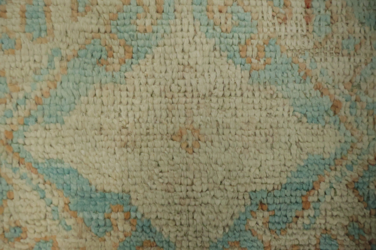 Vegetable Dye Oushak Turkish Accent Rug 3x4