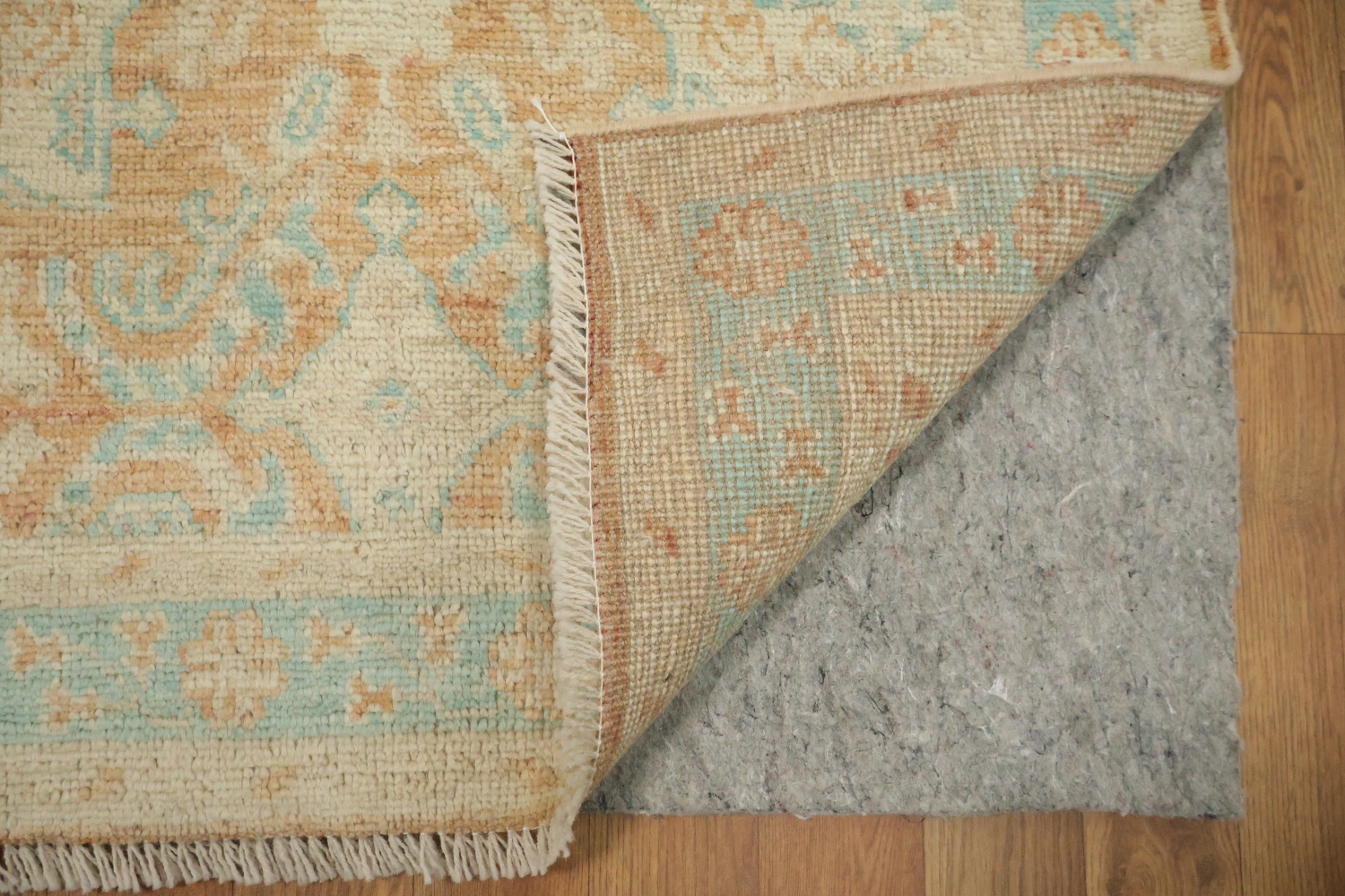 Vegetable Dye Oushak Turkish Accent Rug 3x4