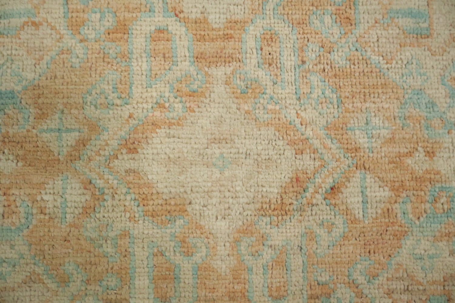 Vegetable Dye Oushak Turkish Accent Rug 3x4