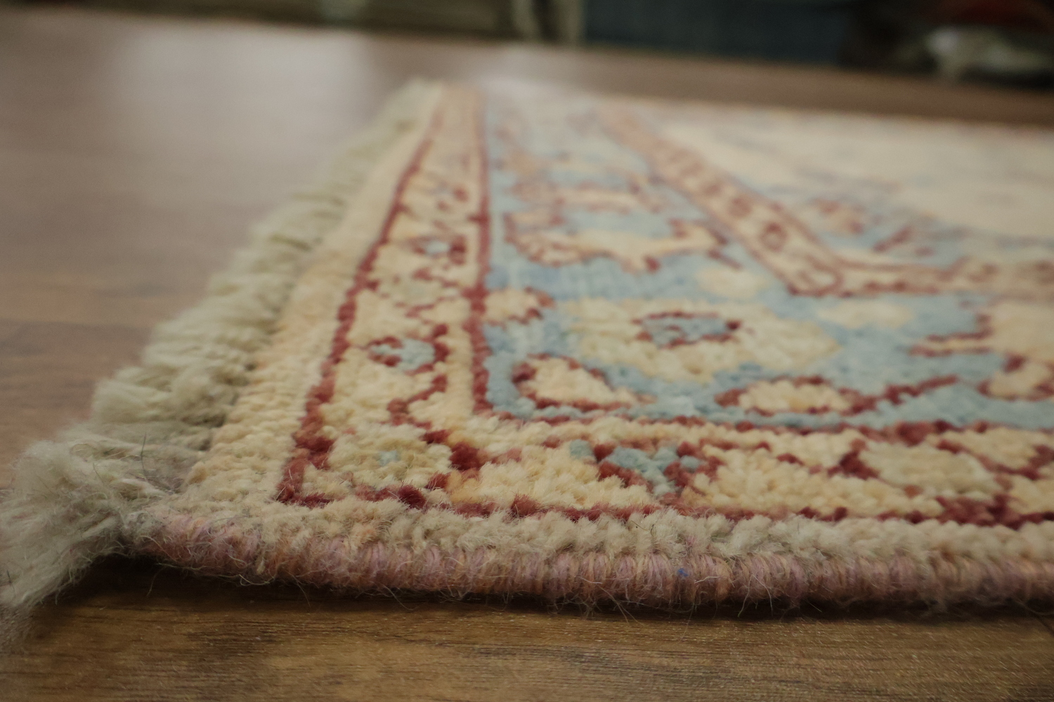 Vegetable Dye Oushak Turkish Accent Rug 3x4