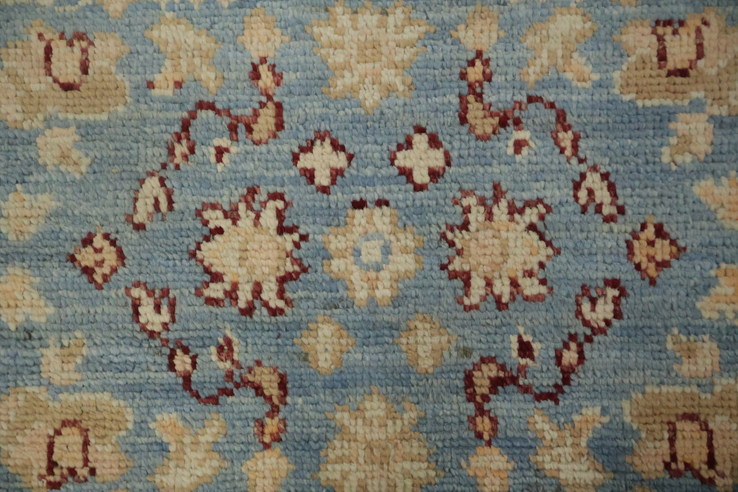 Vegetable Dye Oushak Turkish Foyer Rug 3x4