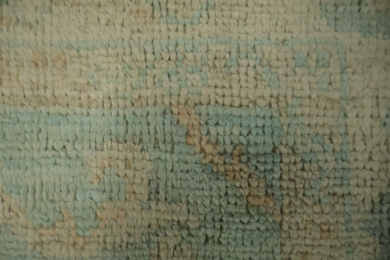Vegetable Dye Oushak Turkish Rug 3x4