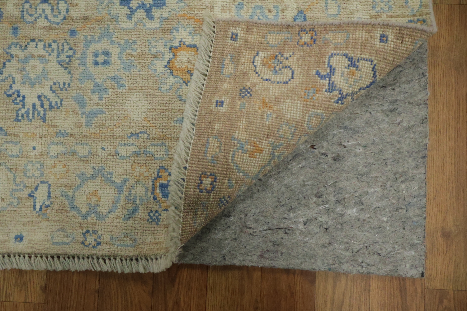 Vegetable Dye Oushak Turkish Rug 3x4