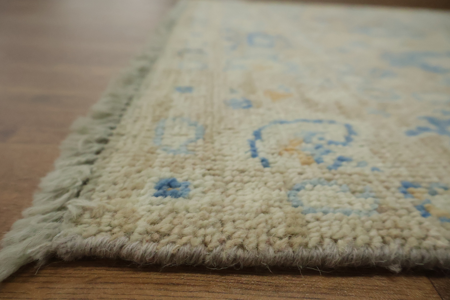 Vegetable Dye Oushak Turkish Rug 3x4