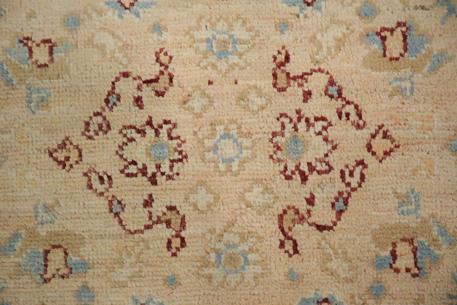 Vegetable Dye Oushak Turkish Foyer Rug 3x4
