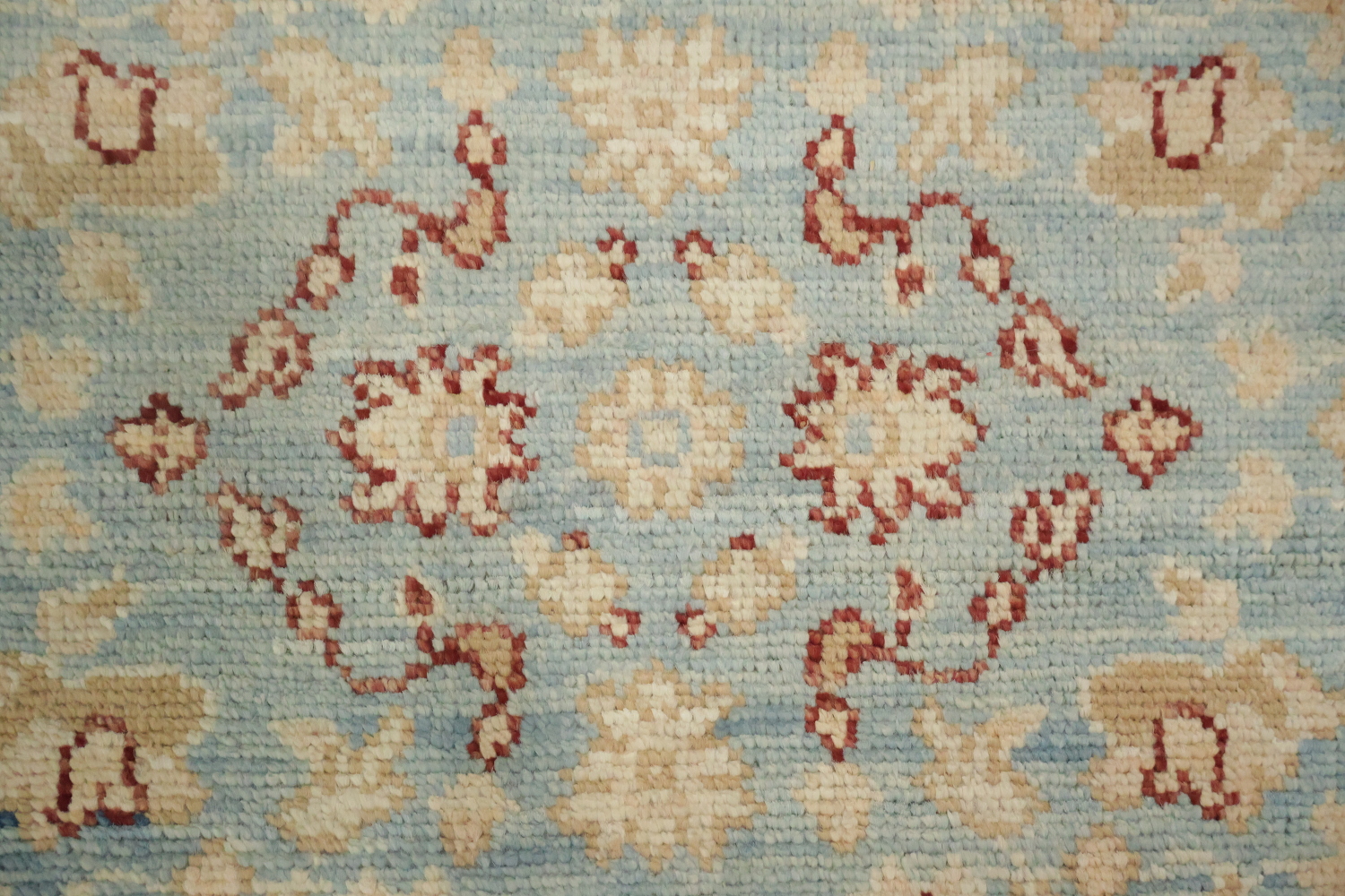Vegetable Dye Oushak Turkish Accent Rug 3x4