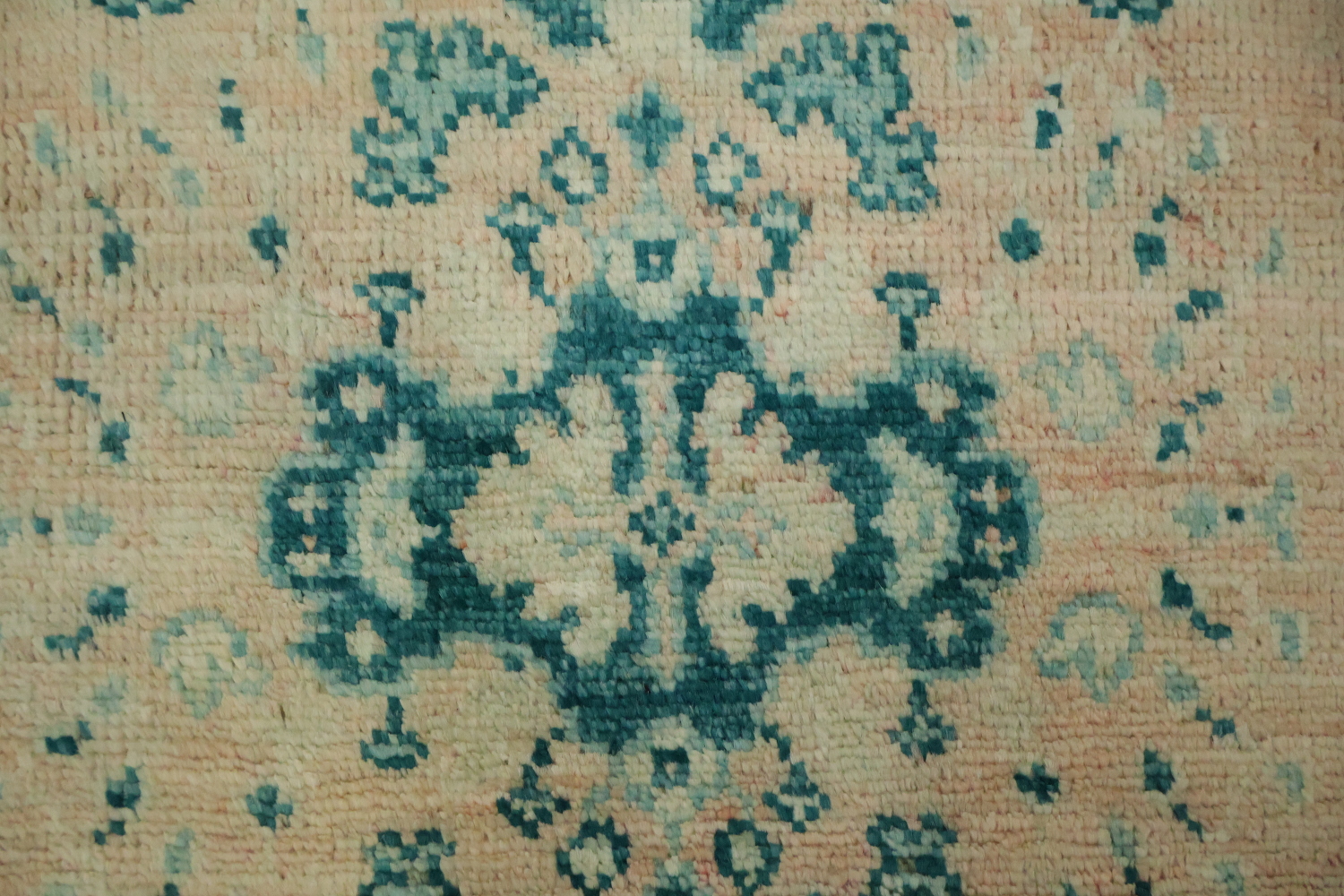 Vegetable Dye Oushak Turkish Accent Rug 3x4