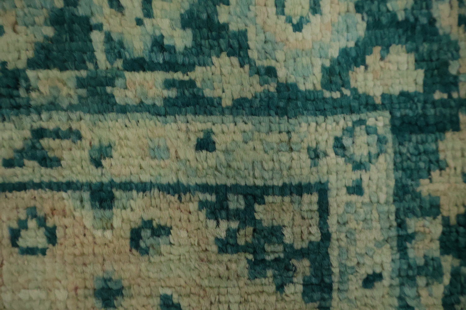 Vegetable Dye Oushak Turkish Accent Rug 3x4